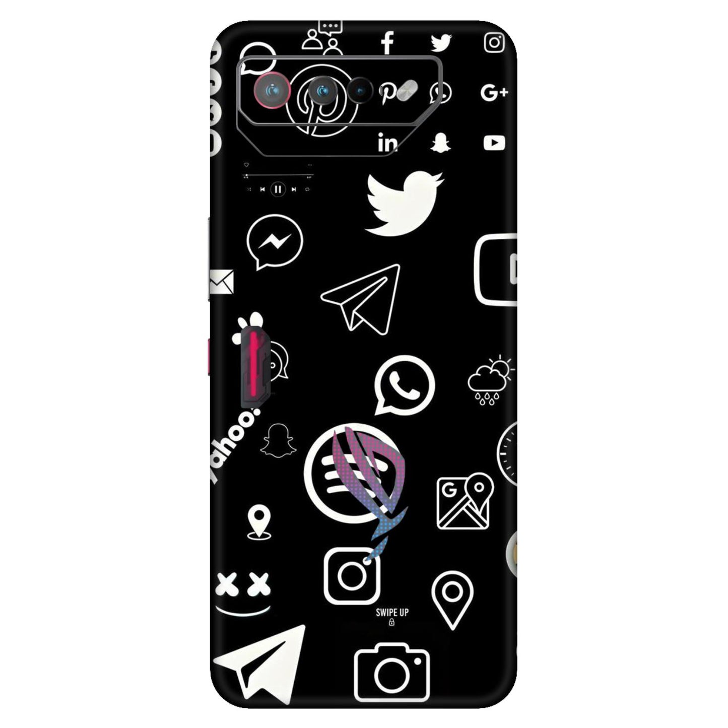 Asus ROG Phone 7 (5G) Back Skins & Wraps